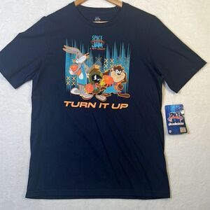 Space Jam graphic T-shirt | bugs bunny‎ | taz- NWT-XL